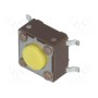 Тактовая кнопка spst-no DIPTRONICS DTSM-61Y-V-B (DTSM-61Y-V-B)