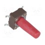 Тактовая кнопка spst-no DIPTRONICS DTSM-66R-V-B (DTSM-66R-V-B)