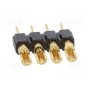 Переходник штыревой CONNFLY DS1004-02-1*4-3B (ZL210-4P)