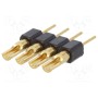 Переходник штыревой CONNFLY DS1004-02-1*4-3B (ZL210-4P)