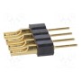 Переходник штыревой CONNFLY DS1004-02-1*4-3B (ZL210-4P)