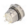 Переключатель антивандальный положения 2 ONPOW V16B-10D-12W-S (V16B-10D-12W-S)