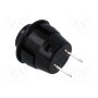 Кнопочный переключатель 2 положенияMIYAMA DS412-K (DS412B)