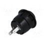 Кнопочный переключатель 2 положенияMIYAMA DS412-K (DS412B)