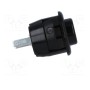 Кнопочный переключатель 2 положенияMIYAMA DS412-K (DS412B)