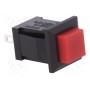 Кнопочный переключатель 2 положенияMIYAMA DS430-R (DS430-R)