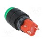 Кнопочный переключатель 2 положенияONPOW V16Y-11-230G (V16Y-11-230G)