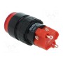 Кнопочный переключатель 2 положенияONPOW V16Y-11-230R (V16Y-11-230R)