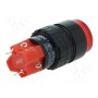 Кнопочный переключатель 2 положенияONPOW V16Y-11-230R (V16Y-11-230R)