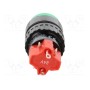 Кнопочный переключатель 2 положенияONPOW V16Y-11-24G (V16Y-11-24G)