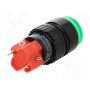 Кнопочный переключатель 2 положенияONPOW V16Y-11-G (V16Y-11-G)