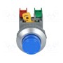 Переключатель кнопочный 1 AUSPICIOUS XL30-1OC BL (XL30-1-O/C-BL)