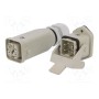 Разъем han "папа" + "мама" HARTING 10200040002 (10200040002)