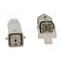 Разъем han "папа" + "мама" HARTING 10200040002 (10200040002)