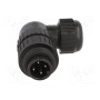 Разъем круглый вилка HIRSCHMANN 934128100 CA 3 W LS (CA3WLS)