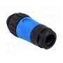 Разъем круглый вилка AMPHENOL C016 30H006 110 10 (C16-1-3104-001N)