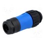 Разъем круглый вилка AMPHENOL C016 30H006 110 10 (C16-1-3104-001N)