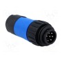 Разъем круглый вилка AMPHENOL C016 30H006 110 10 (C16-1-3104-001N)