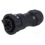 Разъем круглый "мама" AMPHENOL DC-05BFFA-QL8LPP (DC-05BFFA-QL8LPP)