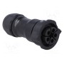 Разъем круглый "мама" AMPHENOL DC-05BFFA-QL8LPP (DC-05BFFA-QL8LPP)