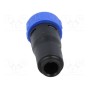 Разъем круглый вилка BULGIN PX041006S6065 (PX0410/06S/6065)