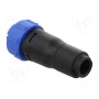 Разъем круглый вилка BULGIN PX041012S6570 (PX0410/12S/6570)