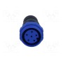Разъем круглый вилка BULGIN PX041106S6065 (PX0411/06S/6065)