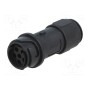 Разъем круглый вилка BULGIN PXP401106P6570 (PXP4011/06P/6570)
