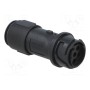 Разъем круглый вилка BULGIN PXP401106P6570 (PXP4011/06P/6570)