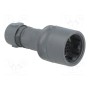 Разъем круглый вилка BULGIN PXP601016SCR0910 (PXP6010/16S/CR0910)