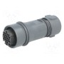 Разъем круглый вилка BULGIN PXP601122SCR0910 (PXP6011/22S/CR0910)