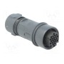 Разъем круглый вилка BULGIN PXP601122SCR0910 (PXP6011/22S/CR0910)