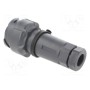 Разъем круглый вилка BULGIN PXP701102SST1113 (PXP7011/02S/ST1113)