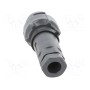 Разъем круглый вилка BULGIN PXP701102SST1113 (PXP7011/02S/ST1113)