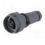 Разъем круглый вилка BULGIN PXP701106SST0709 (PXP7011/06S/ST0709)