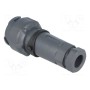 Разъем круглый вилка BULGIN PXP701106SST0709 (PXP7011/06S/ST0709)