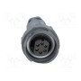 Разъем круглый вилка BULGIN PXP701106SST0709 (PXP7011/06S/ST0709)