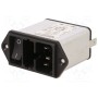 Разъем питания ac гнездо SCHURTER DD12.1121.111 (DD12.1121.111)