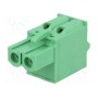 Разъемный клеммник 5, 08мм DEGSON ELECTRONICS 2EDGKDF-5.08-02P-14-00AH (2EDGKDF-5.08-02P)