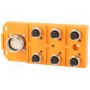 Разветвительная коробка m12 LUMBERG AUTOMATION 11128 ASBS 6LED 5-4 (ASBS6/LED5-4)