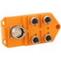 Разветвительная коробка m12 LUMBERG AUTOMATION ASBS 4LED 5-4 (ASBS4/LED5-4)