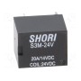 Электромагнитное реле SHORI ELECTRIC S3M-24-1C(S3M-24-1C)