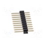 Штыревая планка штыревой CONNFLY DS1025-01-1*10P8BV1-B (ZL303-10P)