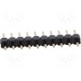 Штыревая планка штыревой CONNFLY DS1025-01-1*10P8BV1-B (ZL303-10P)