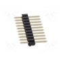 Штыревая планка штыревой CONNFLY DS1025-01-1*10P8BV1-B (ZL303-10P)