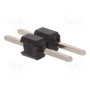 Штыревая планка штыревой CONNFLY DS1025-01-1*2P8BV1-B (ZL303-02P)