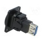 Соединитель гнездо usb a, гнездо usb b CLIFF CP30206NMB (CP30206NMB)