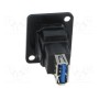 Соединитель гнездо usb a, гнездо usb b CLIFF CP30206NMB (CP30206NMB)