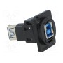 Соединитель гнездо usb a, гнездо usb b CLIFF CP30206NMB (CP30206NMB)