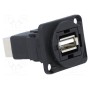 Соединитель гнездо usb a, гнездо usb b CLIFF CP30209N (CP30209N)